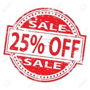 25% off if you buy three sweaters in my closet!